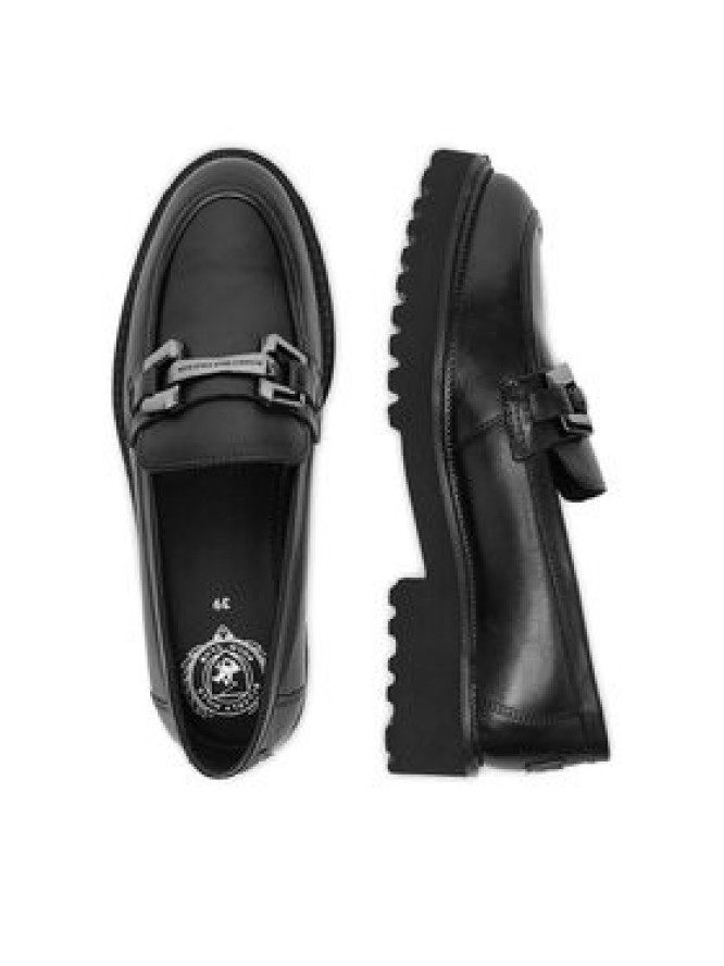 Beverly Hills Polo Club Loafersy EO-WI45-VIRO-01 Czarny