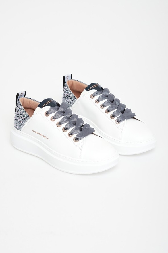 Sneakersy skórzane damskie Wembley Woman ALEXANDER SMITH