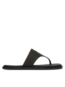 Calvin Klein Japonki Jelly Sandal Thong Mat Tran Tpu HW0HW02964 Czarny