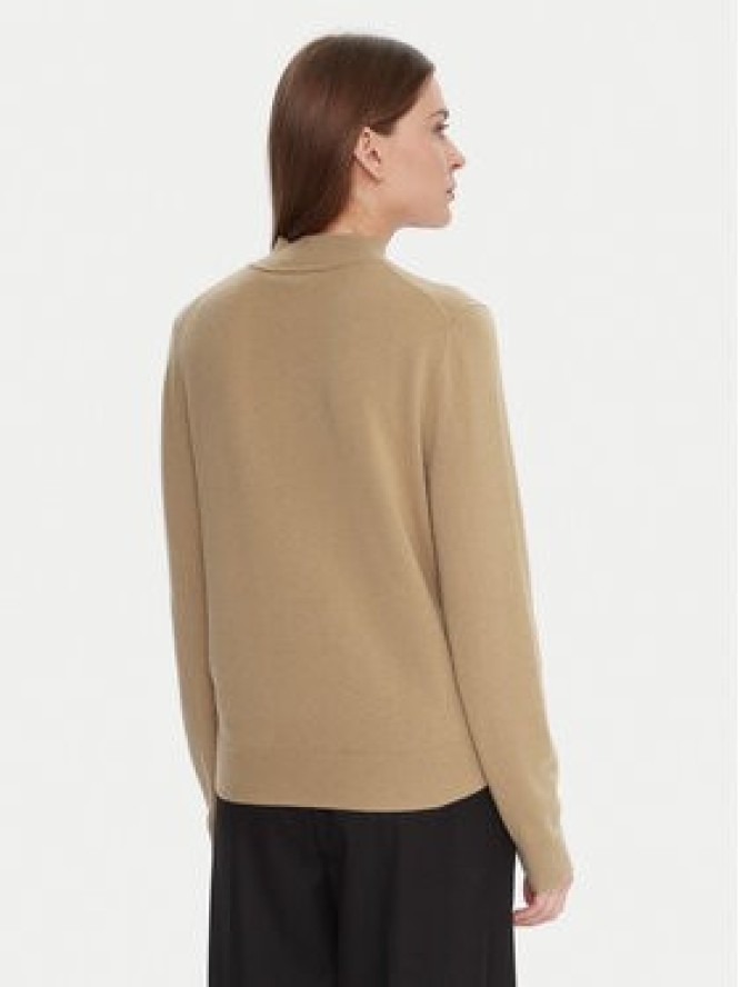 Tommy Hilfiger Sweter WW0WW47468 Beżowy Regular Fit