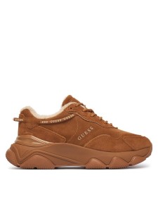 Guess Sneakersy FLFMI3 SUE12 Brązowy