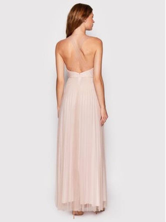 Liu Jo Sukienka wieczorowa CF2045 J1858 Różowy Regular Fit