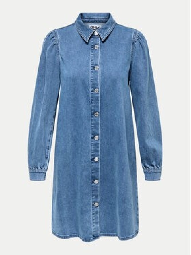 ONLY Sukienka jeansowa Alma 15345570 Niebieski Regular Fit