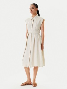 United Colors Of Benetton Sukienka letnia 4AGHDV0B1 Beżowy Regular Fit