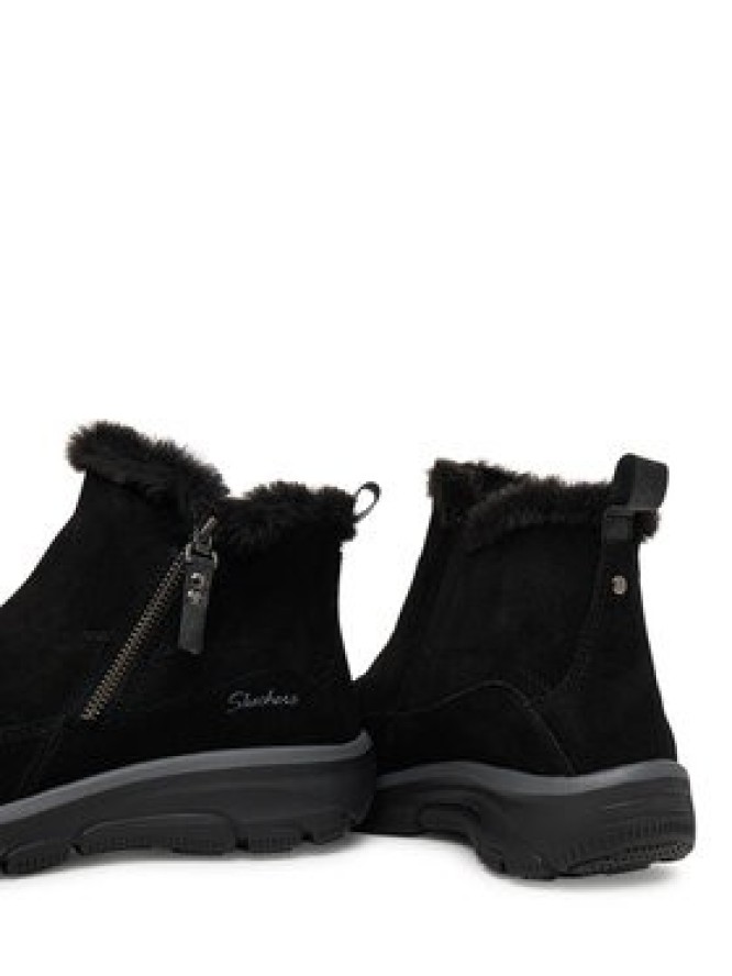 Skechers Botki Easy Going 167862/BLK Czarny