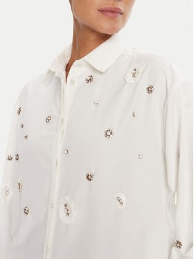 Bruuns Bazaar Koszula Chrisoula Beia BBW4201 Biały Loose Fit