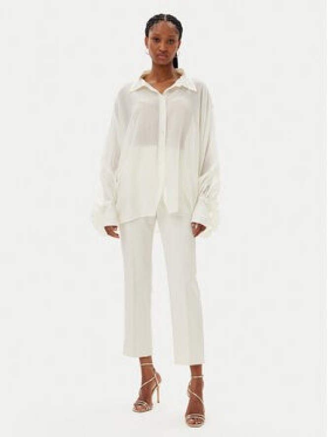 Kontatto Koszula B3003C E25B2C.11 Écru Relaxed Fit