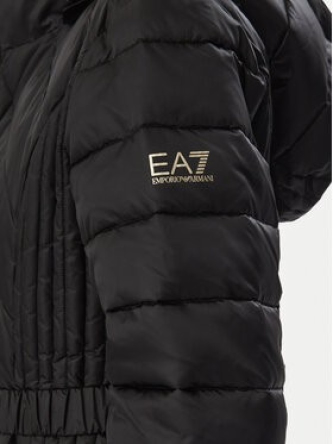 EA7 Emporio Armani Kurtka zimowa 7W001501 AF25639 UC001 Czarny Regular Fit