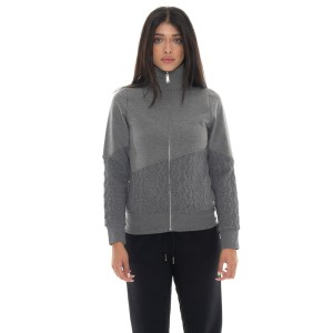 Bluza zimowa Damen ze Stehkragen und Reißverschluss, Leone 1947 Warkocz