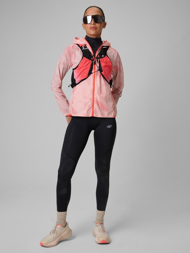 4F Kurtka do biegania damska - różowa M