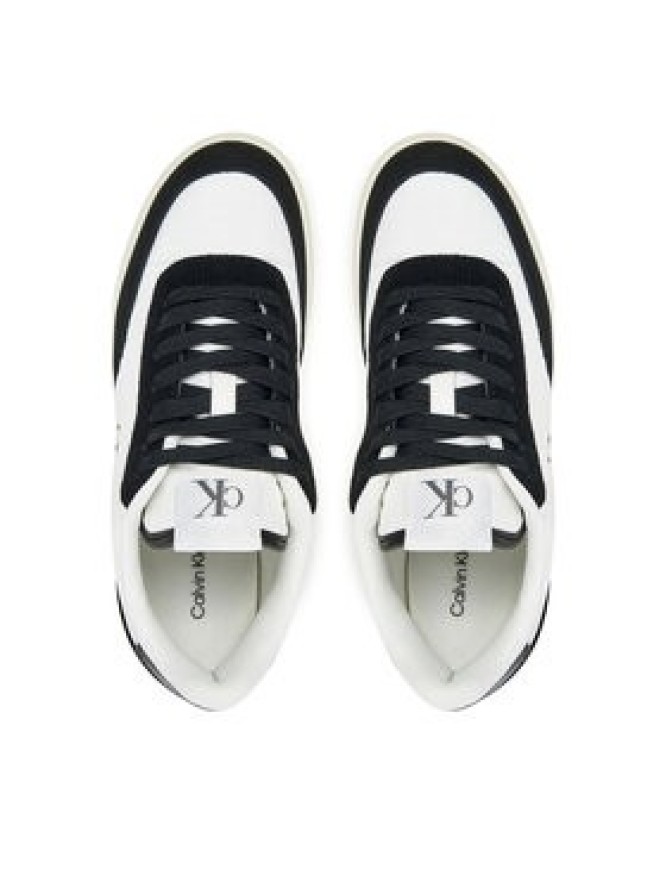 Calvin Klein Jeans Sneakersy Classic Cupsole Mix In YW0YW01767 Biały