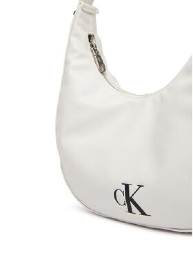 Calvin Klein Torebka Buckle Small Bag LV04F3513G Biały