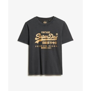 Damska koszulka na co dzień Superdry Vintage Logo