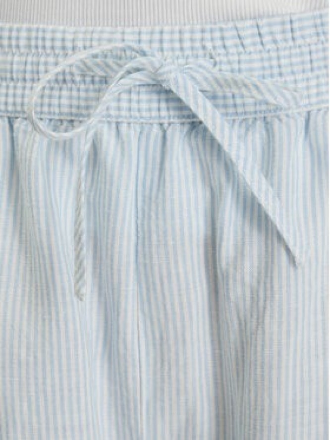 Tommy Jeans Spodnie materiałowe DW0DW22285 Niebieski jasny Loose Fit