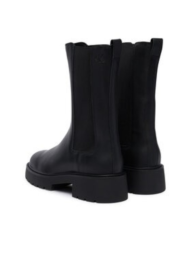 Calvin Klein Sztyblety Chunky High Chelsea YW0YW01909 Czarny