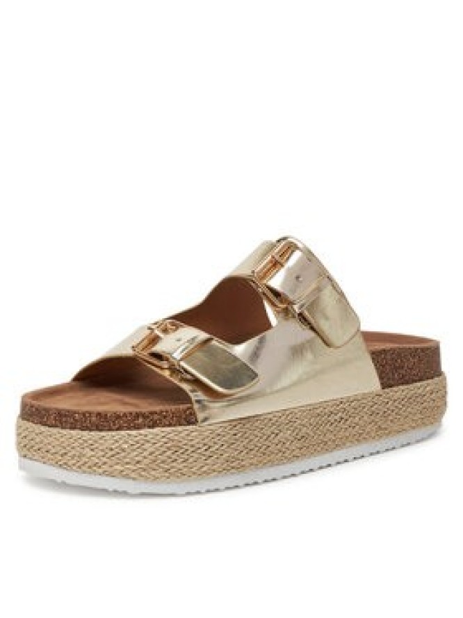 DeeZee Espadryle LB-P1690 Złoty