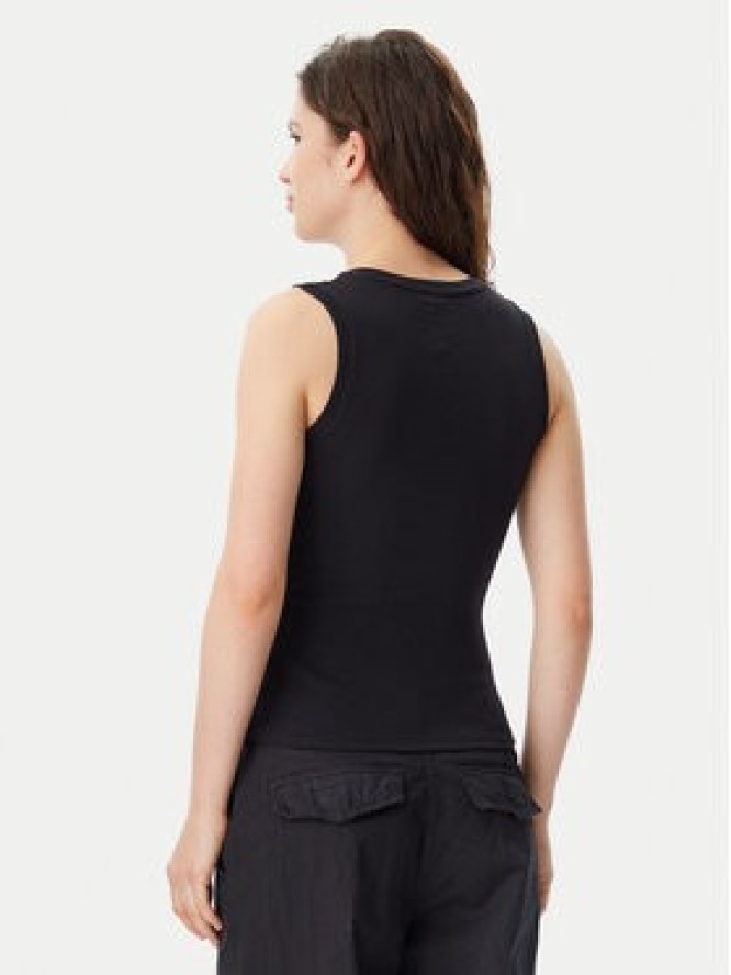 Tommy Jeans Top Essential DW0DW20673 Czarny Slim Fit