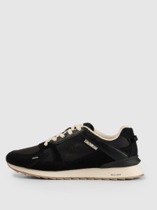 4F Sneakersy 4CITY z elementami zamszowymi damskie - czarne 39