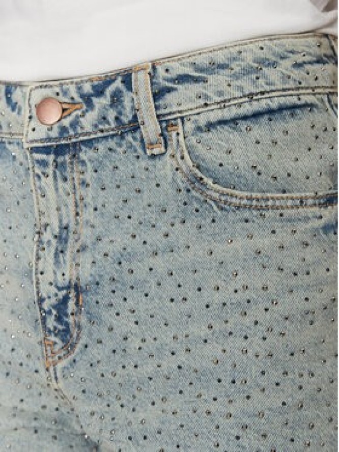 Guess Szorty jeansowe W5GD74 D5LQ2 Niebieski Regular Fit