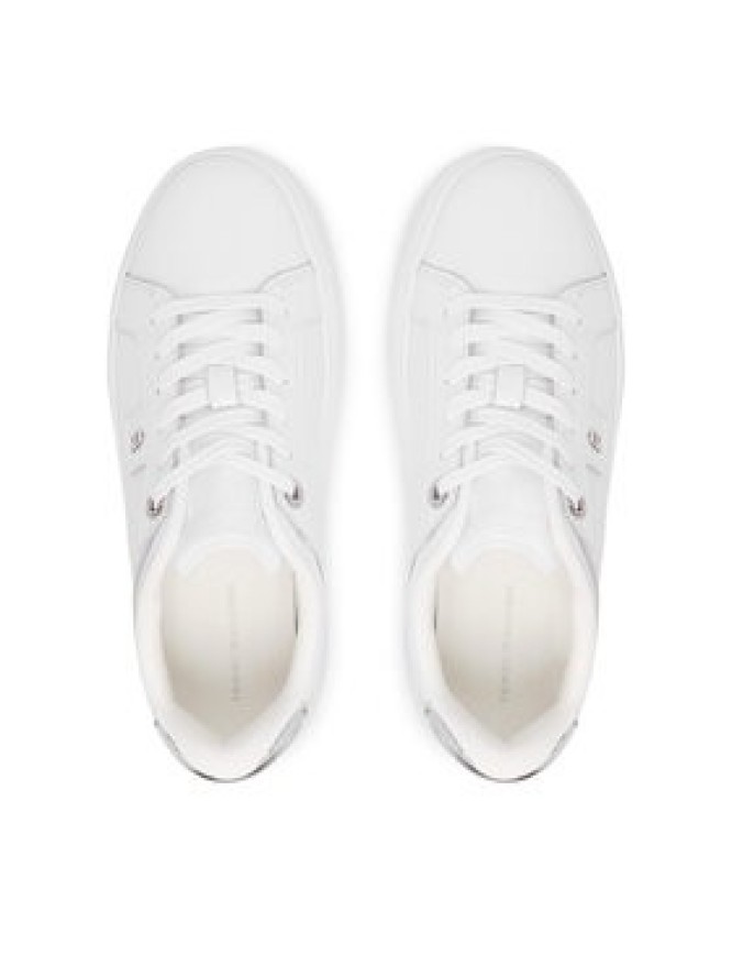 Tommy Hilfiger Sneakersy Th Platform Chic Sneaker FW0FW09626 Biały