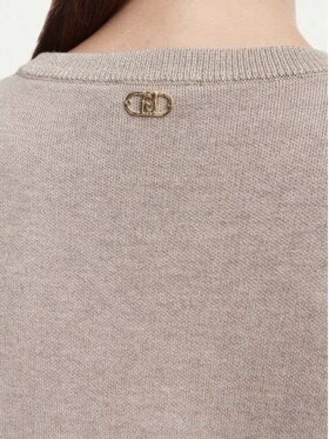 Liu Jo Sport Sweter TF6094 MS49I Szary Regular Fit