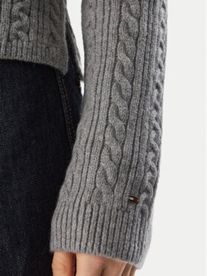 Tommy Hilfiger Sweter WW0WW52222 Szary Regular Fit