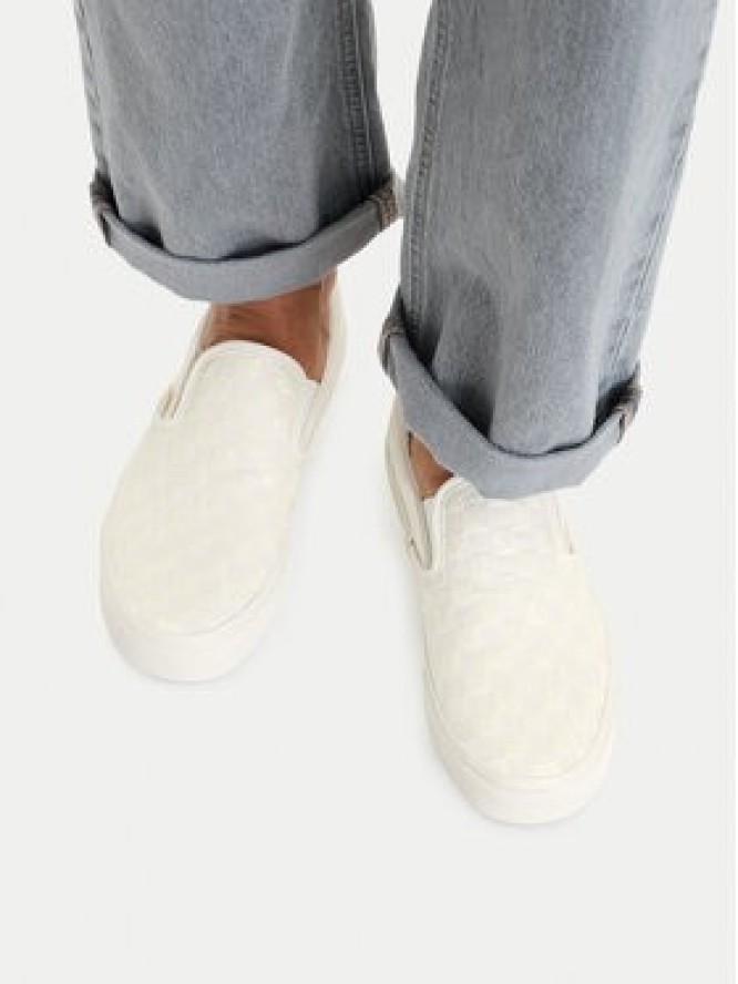 Vans Tenisówki Classic Slip-On VN000D6YC131 Kremowy