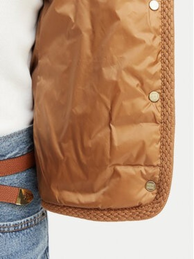 Tommy Hilfiger Kurtka przejściowa WW0WW49660 Brązowy jasny Slim Fit