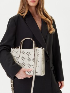 Tommy Hilfiger Torebka Th City Mini AW0AW17500 Écru