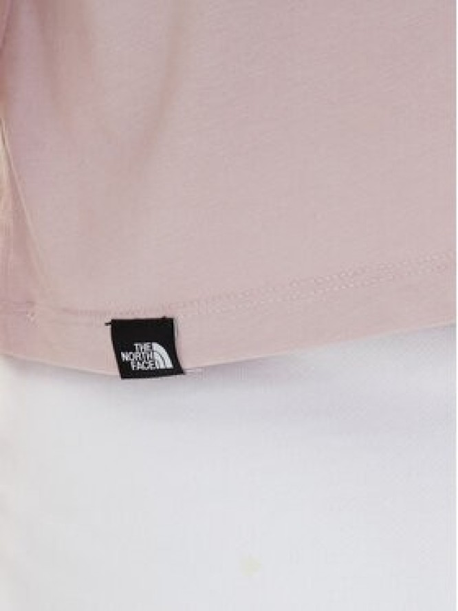 The North Face T-Shirt NF0A87U40SO1 Różowy Oversize
