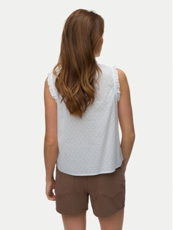 Vero Moda Top Trine 10342734 Biały Regular Fit