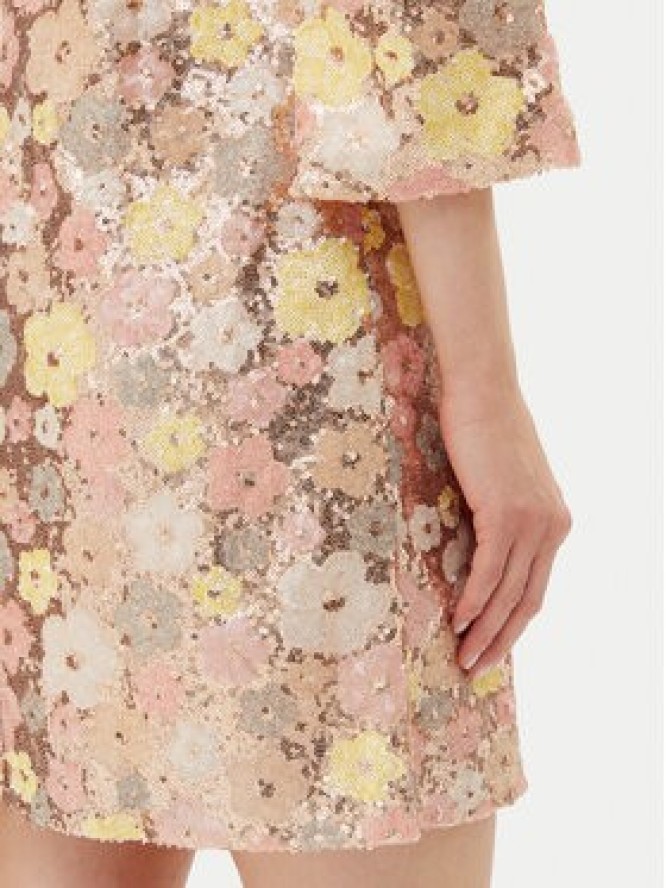 Bruuns Bazaar Sukienka koktajlowa Alternifolius BBW4520 Kolorowy Regular Fit