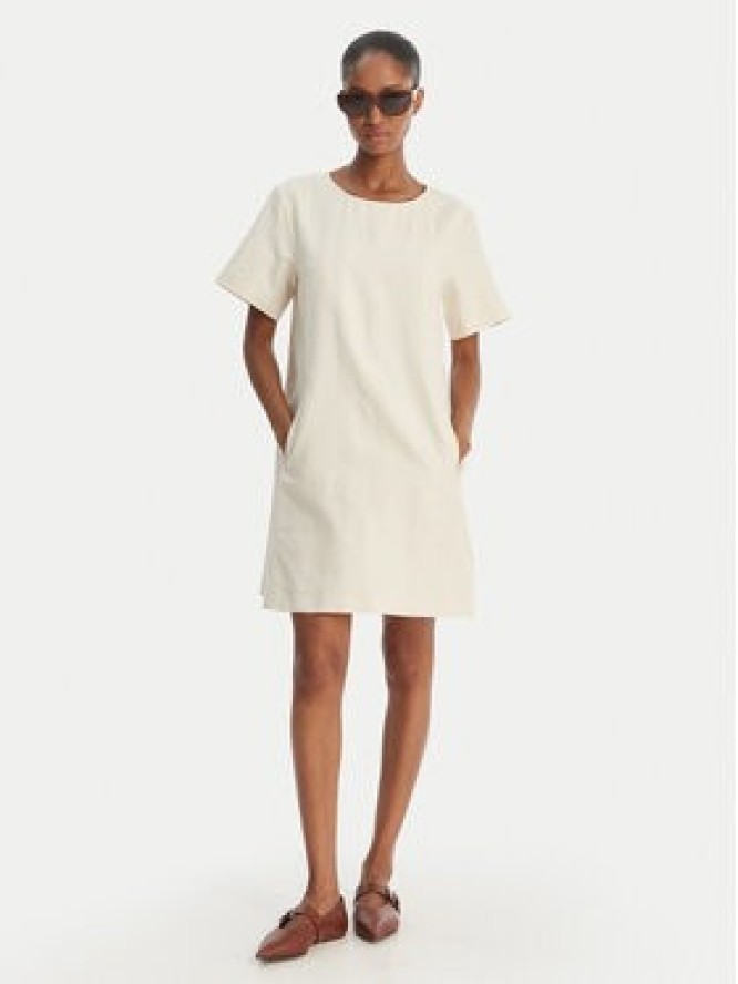 Weekend Max Mara Sukienka codzienna Daloa 2615221112 Écru Relaxed Fit