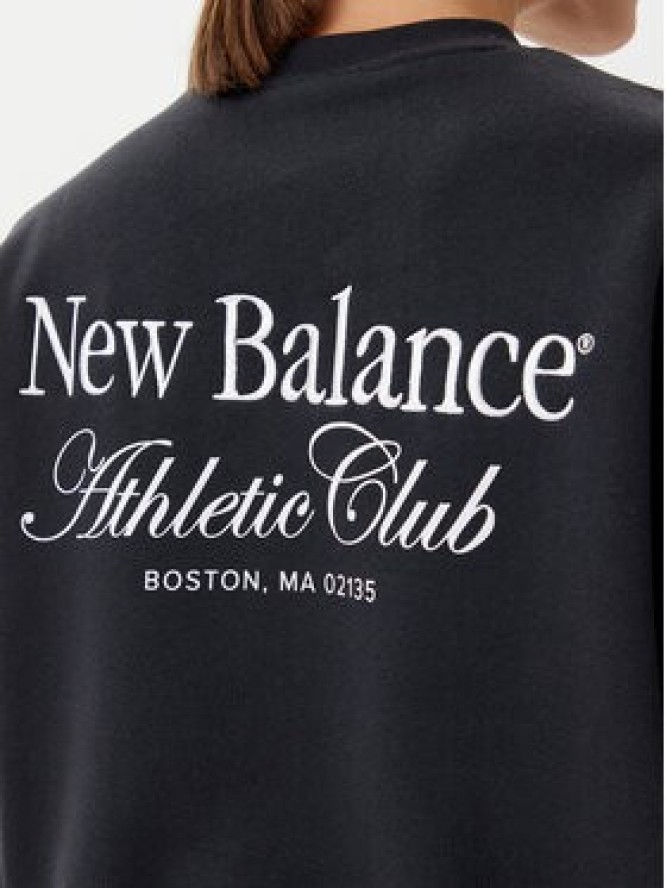 New Balance Bluza WT51949 Czarny Oversize