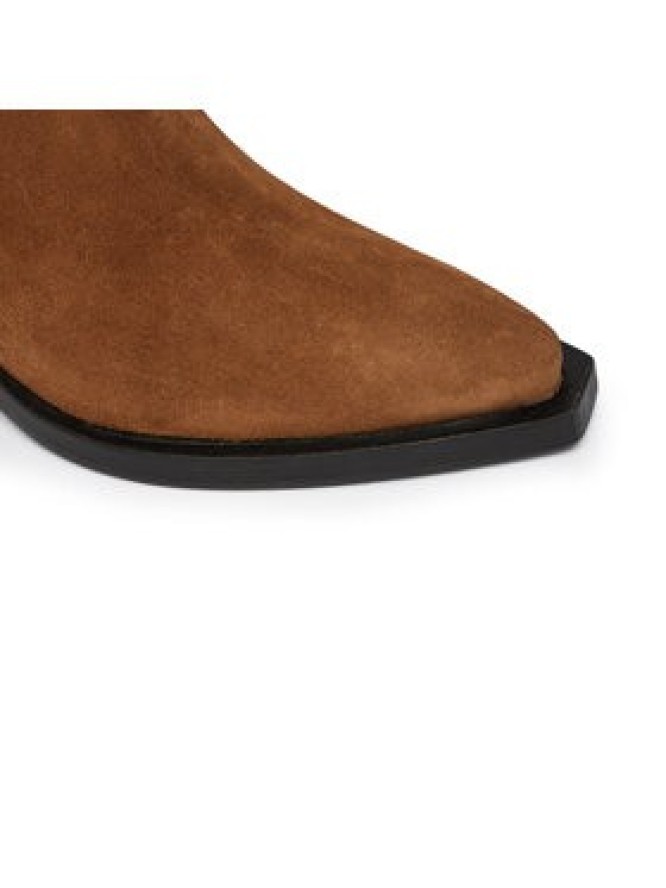 PINKO Botki Mozart Texano Al 23-24 BLKS1 102025 A0N8 Brązowy