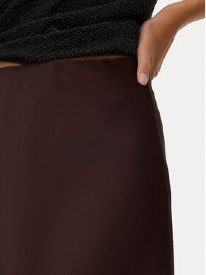 Vero Moda Spódnica midi Elena 10337459 Brązowy Regular Fit