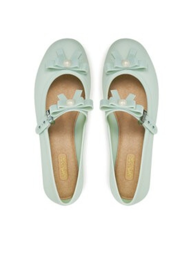 Melissa Baleriny Melissa Soft Ballerina Bow Ad M 35971 Zielony