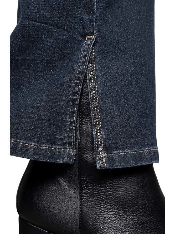 Heine Dżinsy - Slim fit - w kolorze granatowym rozmiar: 38