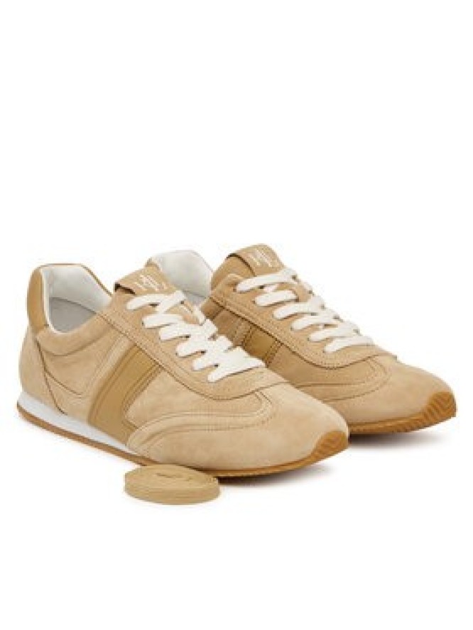 LAUREN RALPH LAUREN Sneakersy Dani Lw 802P15837001 Beżowy