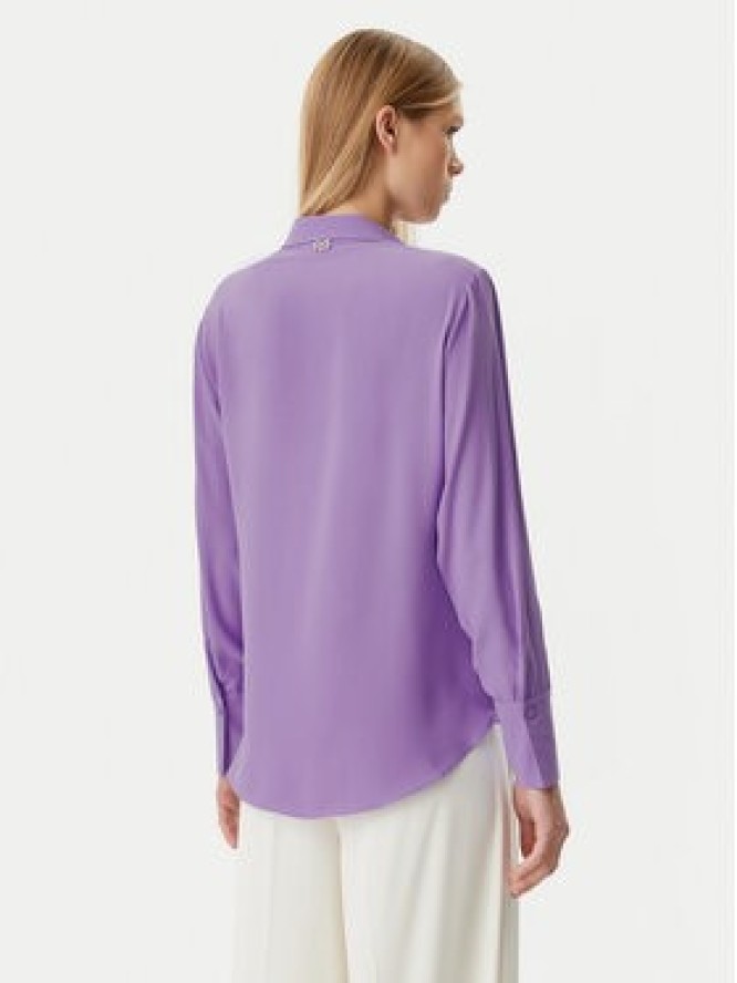 Rinascimento Koszula CFC0122916003 Fioletowy Regular Fit