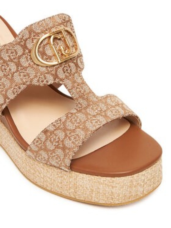 Liu Jo Klapki Karen 08 SA5043 TX439 Beżowy