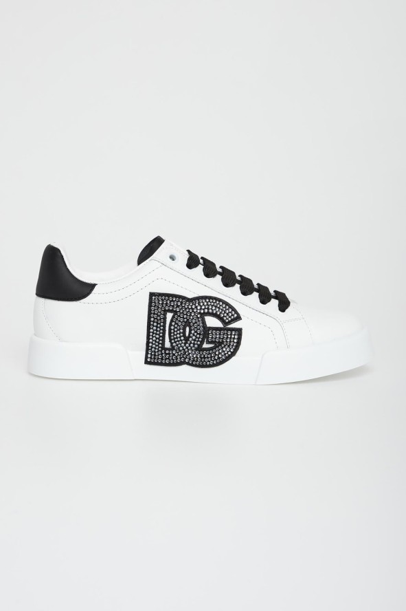 Sneakersy damskie skórzane Portofino DOLCE & GABBANA