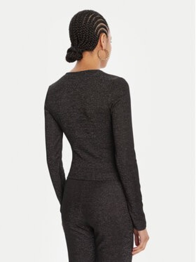 Just Cavalli Bluzka 79PAH638 J0251 Czarny Slim Fit