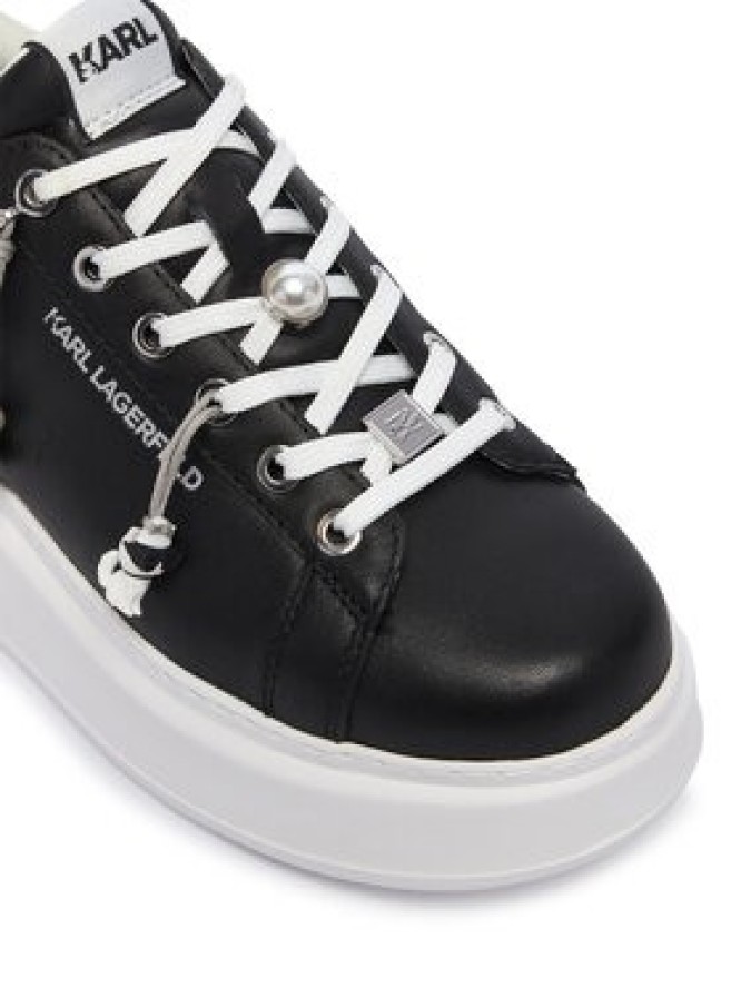 KARL LAGERFELD Sneakersy Anakapri KL63516T Czarny