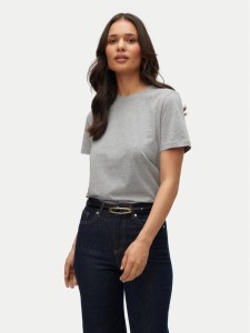 Vero Moda T-Shirt Paulina 10316991 Szary Regular Fit