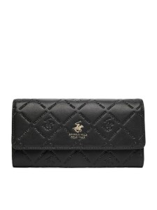 Beverly Hills Polo Club Portfel CEO-BHPC-W1-007-AW25 Czarny
