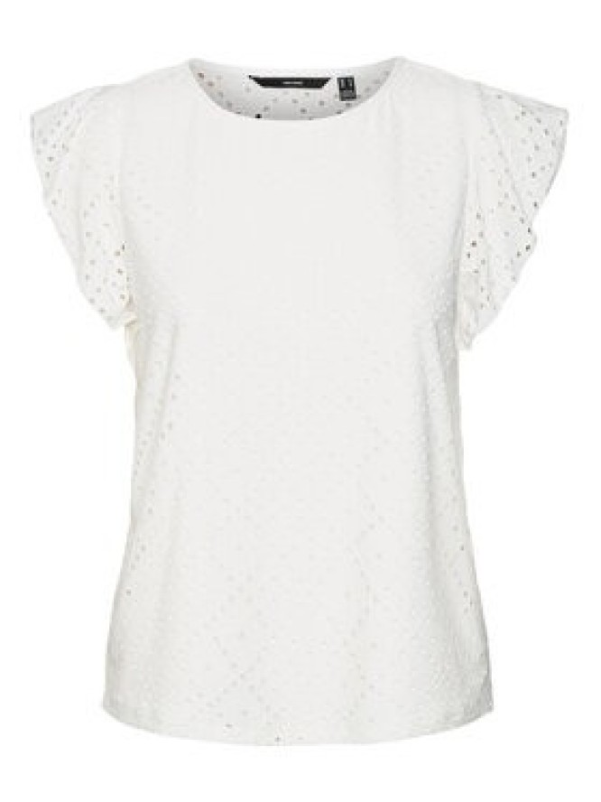 Vero Moda T-Shirt 10286067 Biały Loose Fit
