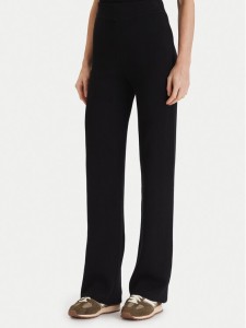 Vero Moda Spodnie dzianinowe Gold Art 10332174 Czarny Loose Fit
