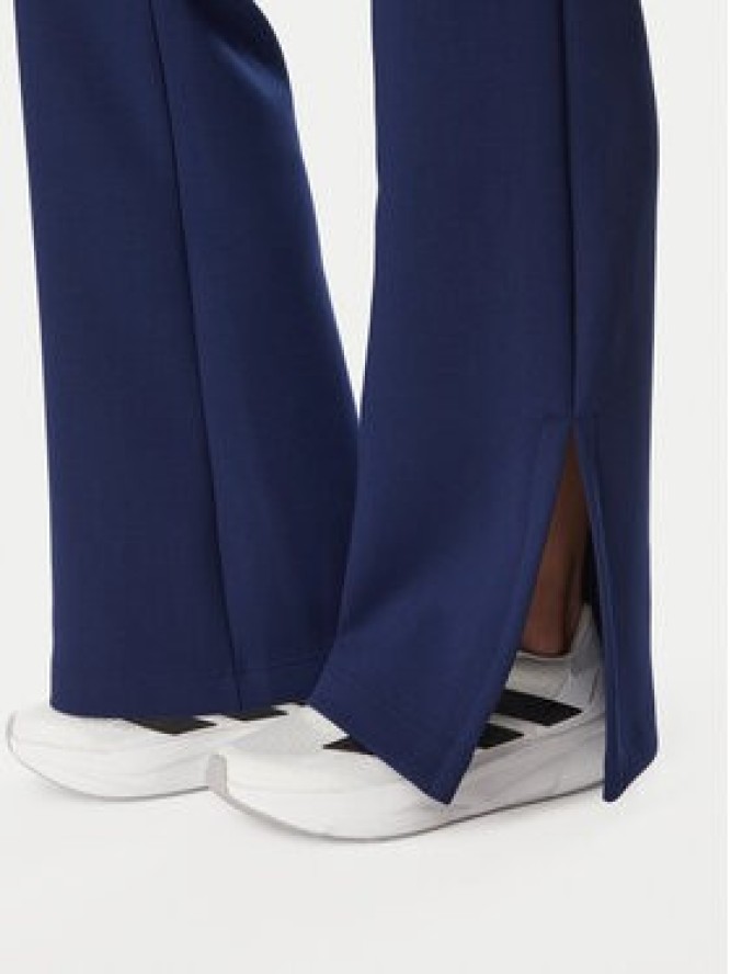 adidas Spodnie dresowe Soft Lux Flared KR5283 Niebieski Slim Fit