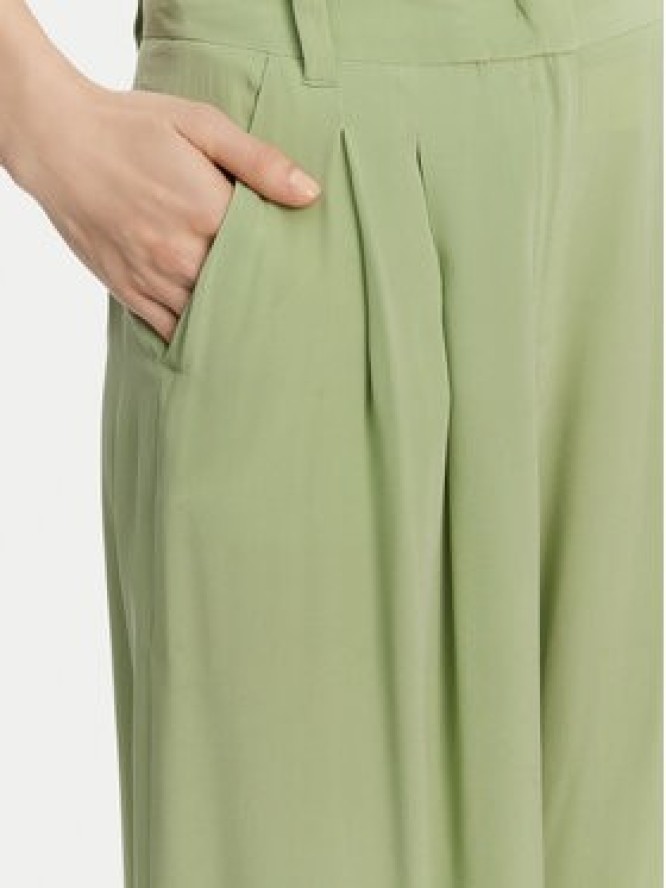 Marella Spodnie palazzo Sedia 2513131142 Zielony Wide Leg